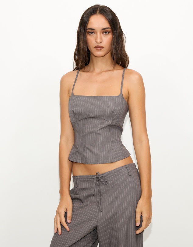 Dazie - Rhea Square Neck Top