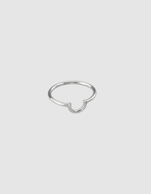 Ichu - Fine Half Circle Ring