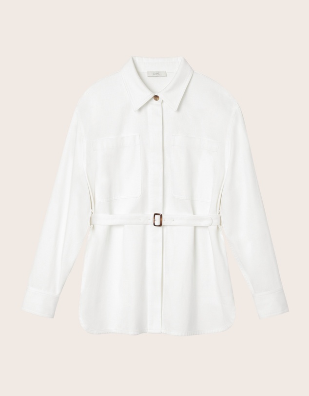 IDA+S - Mara Utility Belted Cotton Shirt