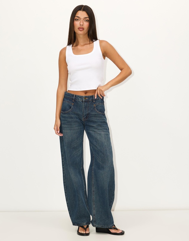Dazie - Original Organic Cotton Ribbed Tank