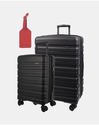 Pierre Cardin - Pierre Cardin Grande Hard Shell Medium and Cabin Bundle 2-Piece Set
