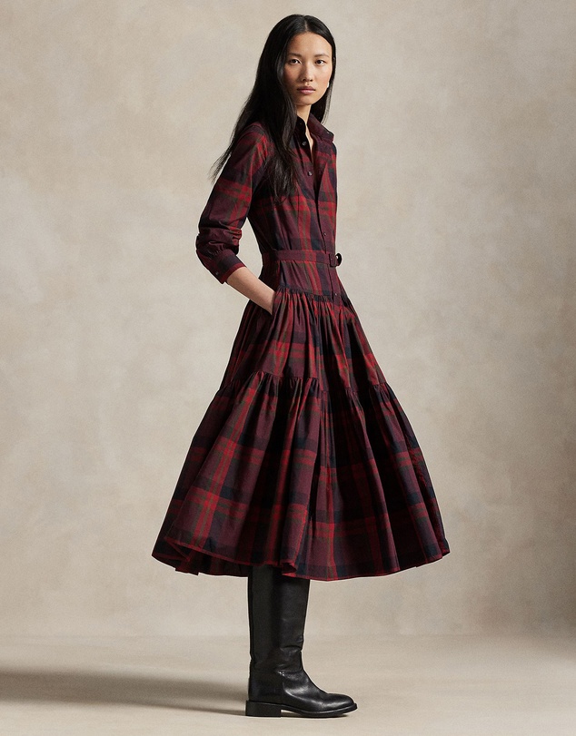 Polo Ralph Lauren - Plaid Tiered Shirtdress