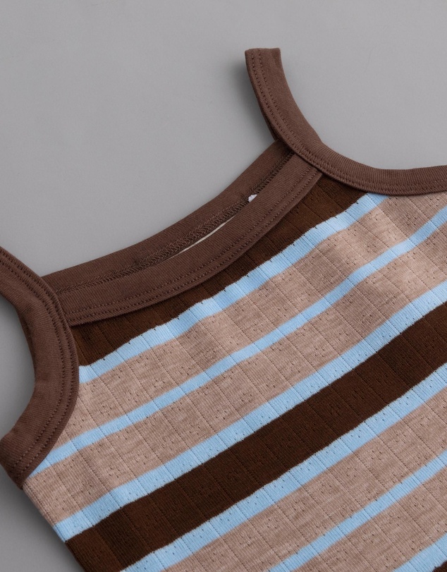 Tiny Trove - Vivi Cotton Rib Pointelle Set - Babies