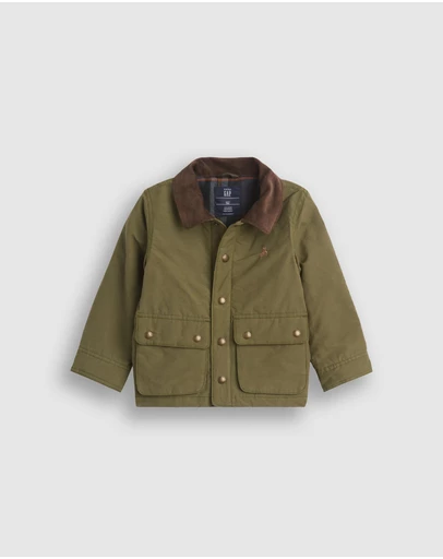 GAP - Waxed Work Jacket - Babies-Kids