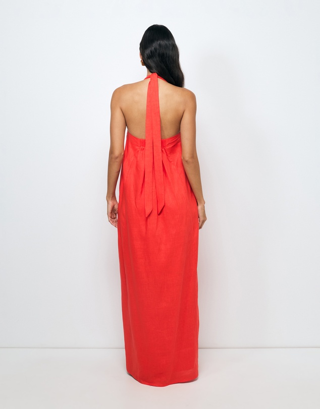 AERE - Dovie Linen Maxi Dress