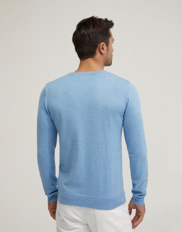 Oxford - Basic Crew Neck Cashmere Blend Top