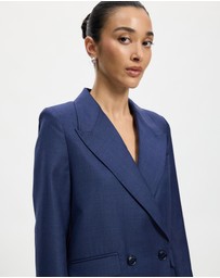 Lindsay Nicholas New York - Lexington Jacket in Denim