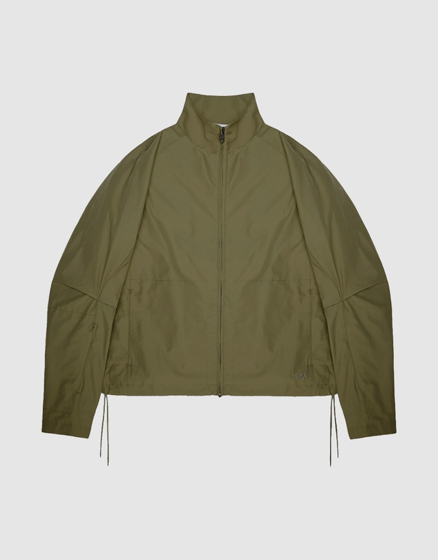 RAINS - Women's Light Woven Track Top Moss