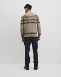Country Road - Wool Fair Isle Knit