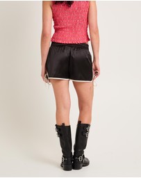 Alice In The Eve - Rory Satin Runner Shorts