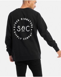 Stock & Co. - Stamped Signet Crewneck