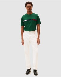 Tommy Hilfiger - Crew Neck Logo Panel T-Shirt