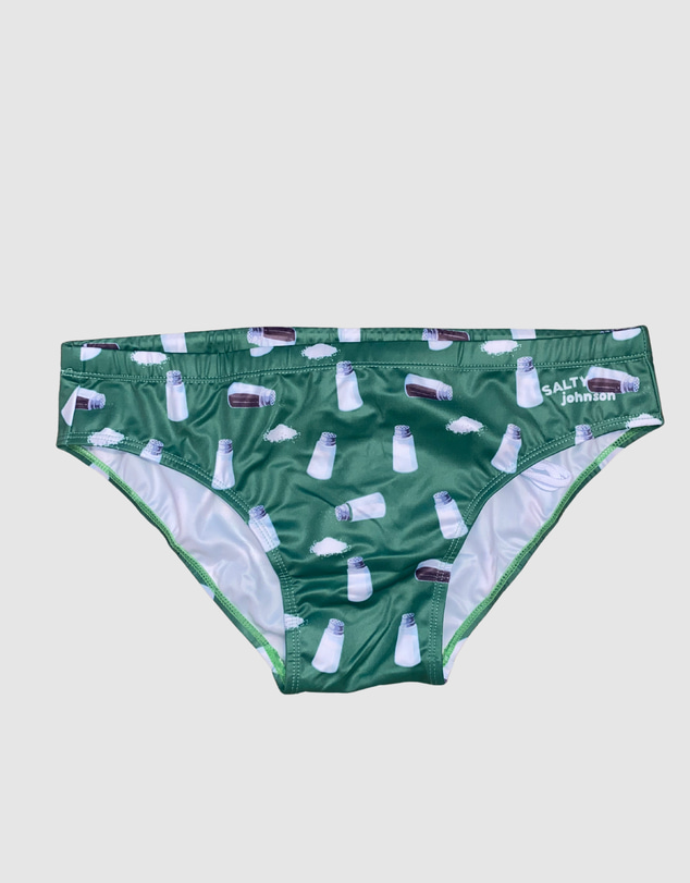 Salty Johnson - Shakers Brief Green