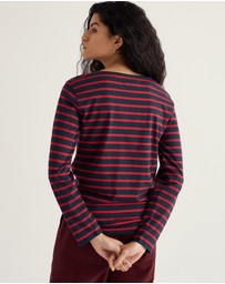 Seasalt - Seasalt Cornwall Orange Sailor Shirt