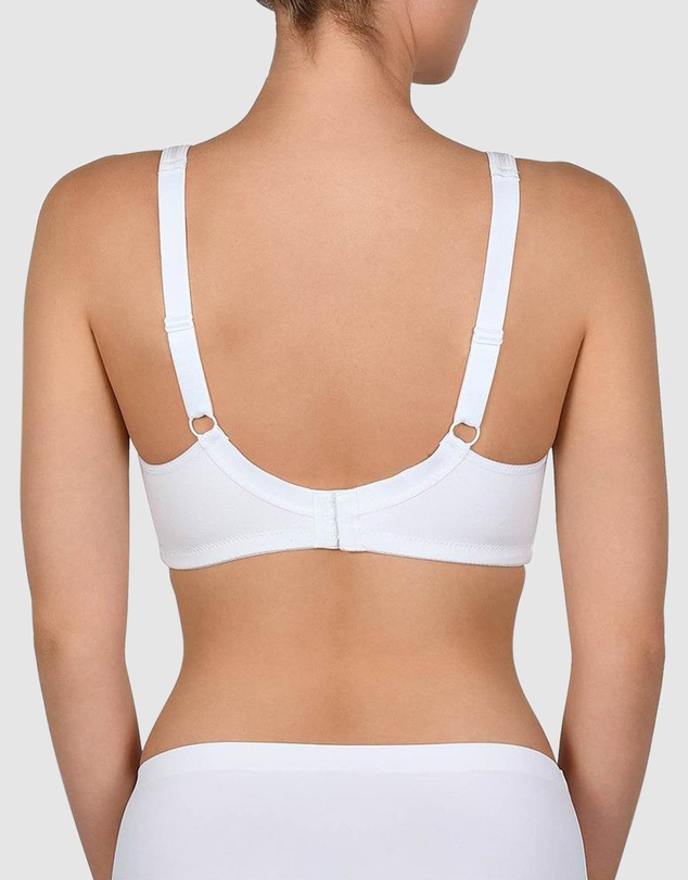 Naturana - Cotton Wirefree Wide Strap Bra