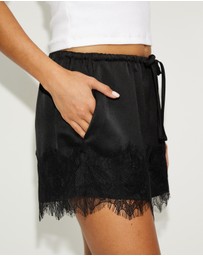 Dazie - Camille Lace Shorts
