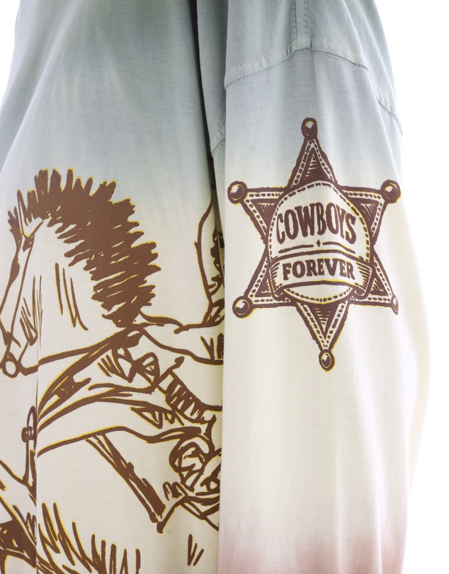 THE TALES - Cowboys Forever Tie Dye Long Sleeve Tee
