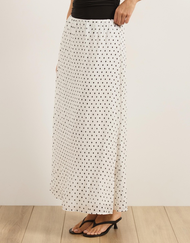 Atmos&Here - Plisse Maxi Skirt