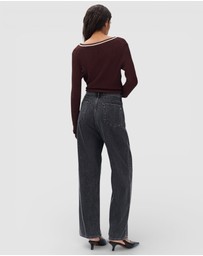 rag & bone - Feather Weight Phoebe Drawstring Wide