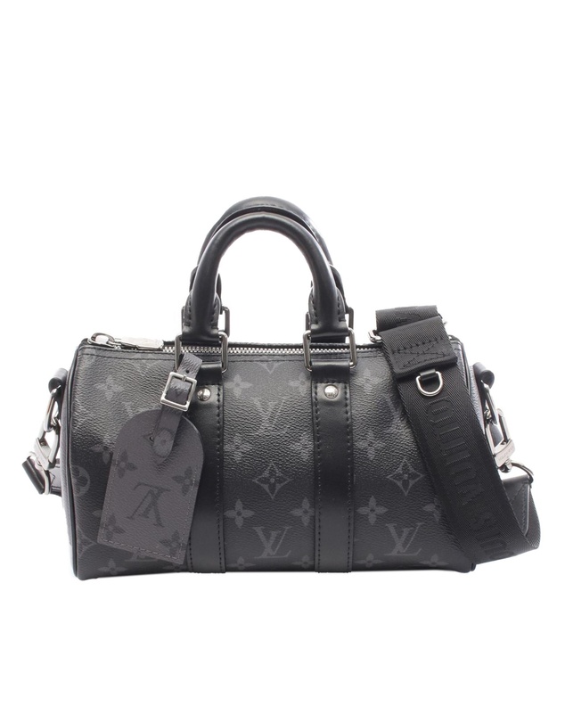 Pre-Loved by Azura Reborn - Pre-Loved Monogram Eclipse Reverse Keepall Bandouliere 25