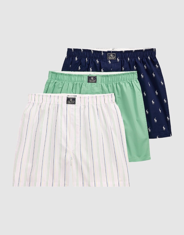Polo Ralph Lauren - Cotton Boxer 3-Pack - ICONIC EXCLUSIVE