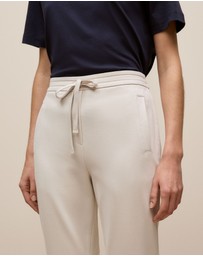 Trenery - Ponte Straight Leg Pant in Stone