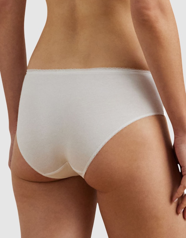 Lauren by Ralph Lauren - Cotton & Lace Hipster Brief