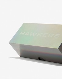 Hawkers Co - HAWKERS - Black Blue Chrome FASTER Sunglasses for Men and Women UV400