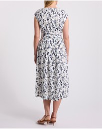 David Lawrence - Nanette Linen Blend Dress