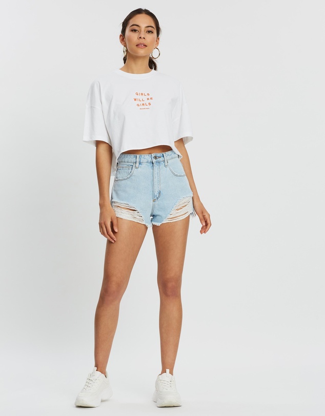 Abrand - High Relaxed Shorts