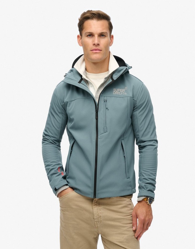 Superdry - Hooded Soft Shell Trekker Jacket