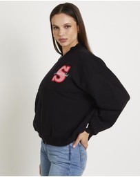 Subtitled - California Club Zip Bomber Jacket