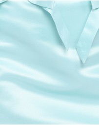Petal & Pup - Winslow Satin Mini Skirt with Bows - Mint Green