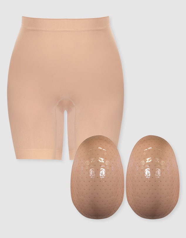 B Free Intimate Apparel - Va-Va-Voom Hip/Booty Mid-Rise Shaper Set