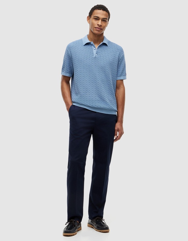 Tommy Hilfiger - Relaxed Fit Washed Structured Polo Shirt
