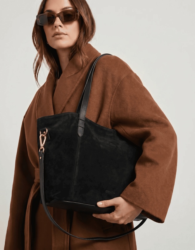 Cobb & Co - Hawthorn Suede Leather Tote