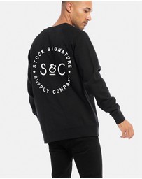 Stock & Co. - Stamped Signet Crewneck