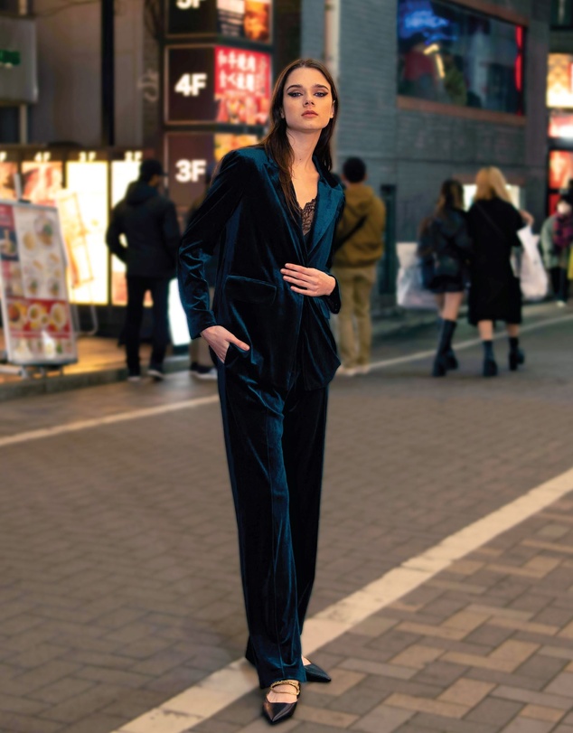 Belle & Bloom - Reverie Velvet Pant