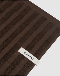 Sunday Supply Co - Chocolate Face Towel
