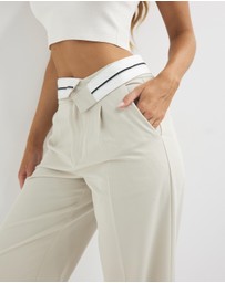 Dazie - Scarlett Relaxed Fit Tailored Pants