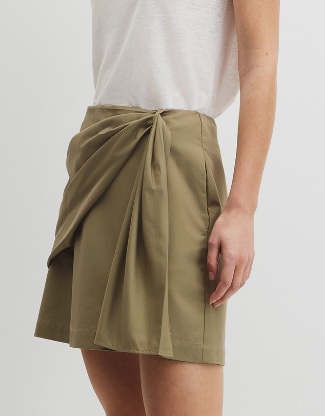Country Road - Bow Drape Skirt