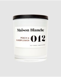 Maison Blanche - 012 Peach & Elderflower - Large Candle