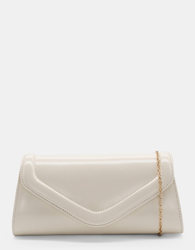 Morgan & Taylor - Cleo Clutch in Creamy White