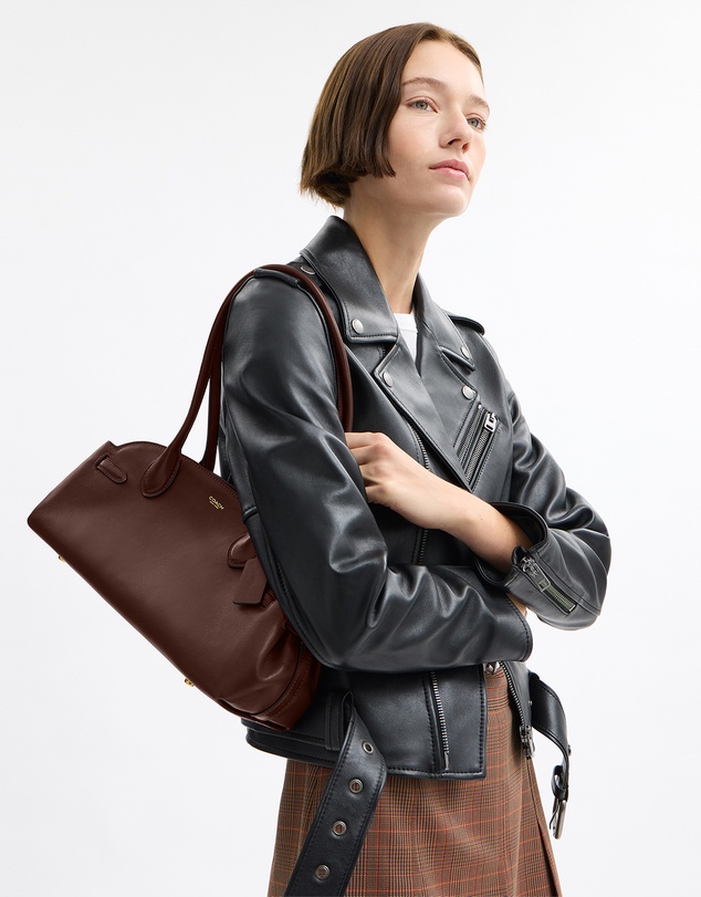 Coach - Glazed Leather Empire Carryall 34