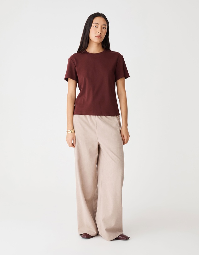 Forcast - May Relaxed Cotton T-shirt