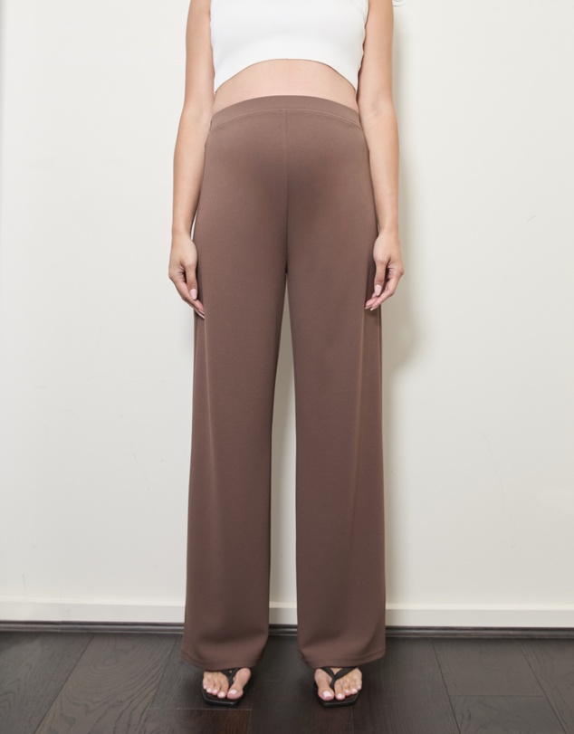 Soon Maternity - Pull-On Wide Leg Pants