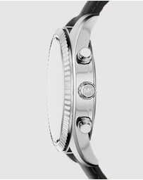 Michael Kors - Lexington Black Chronograph Watch
