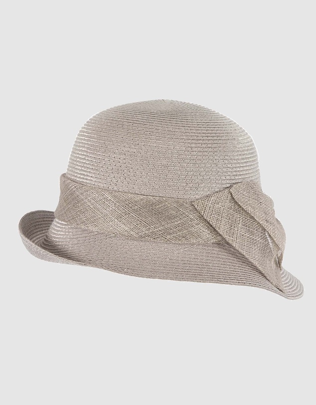 Max Alexander - Summer Silver Cloche Hat