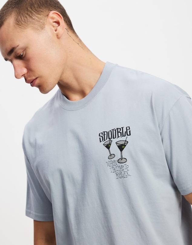 S Double - Time To Relax SS Tee