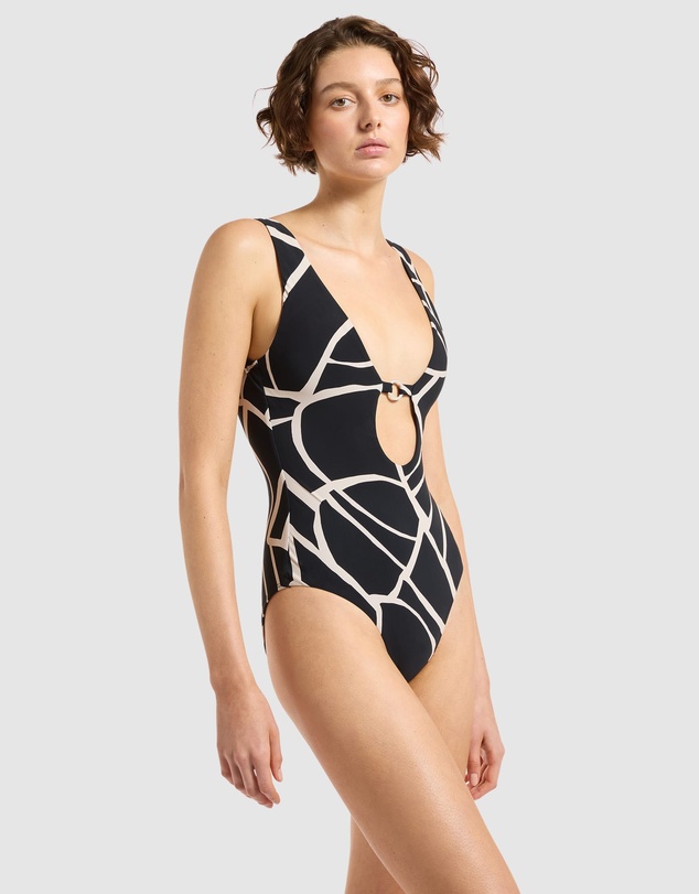JETS - Bonita Plunge One Piece